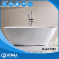 Q169 Acrylic baths freestanding shallow bathtub